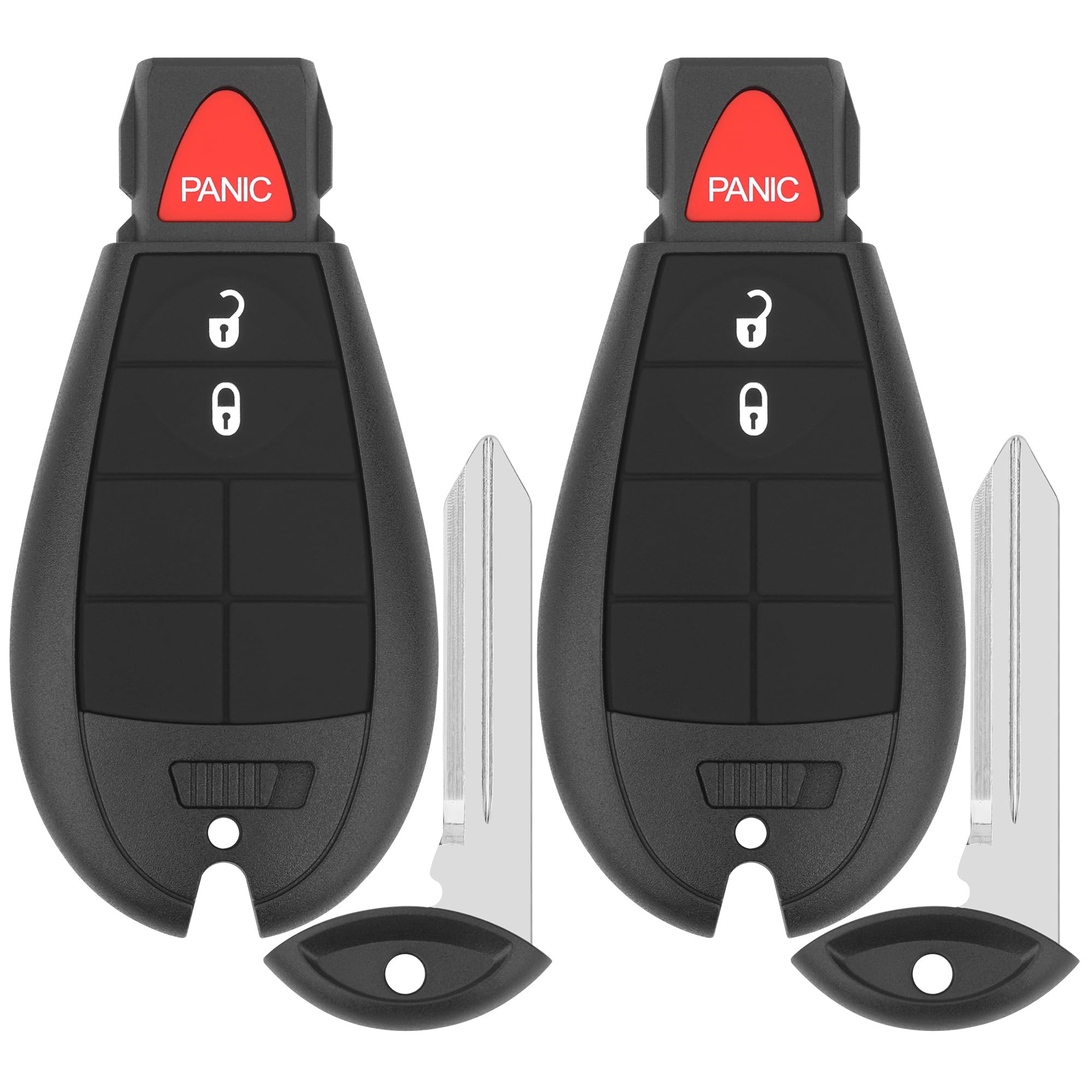 Vurkcy Ram fob front view with three-button layout for control