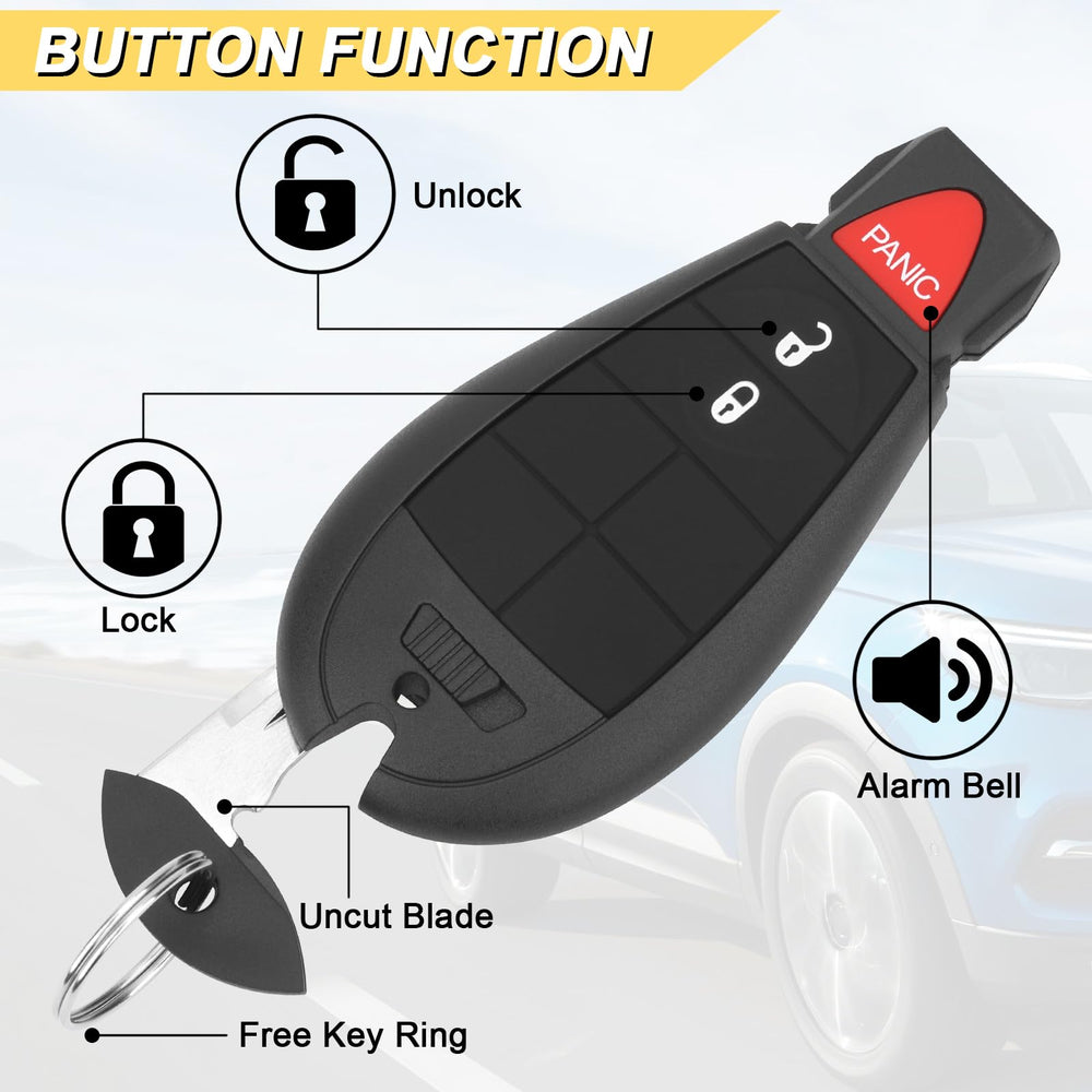 Vurkcy two-pack Ram fob packaging ready for use