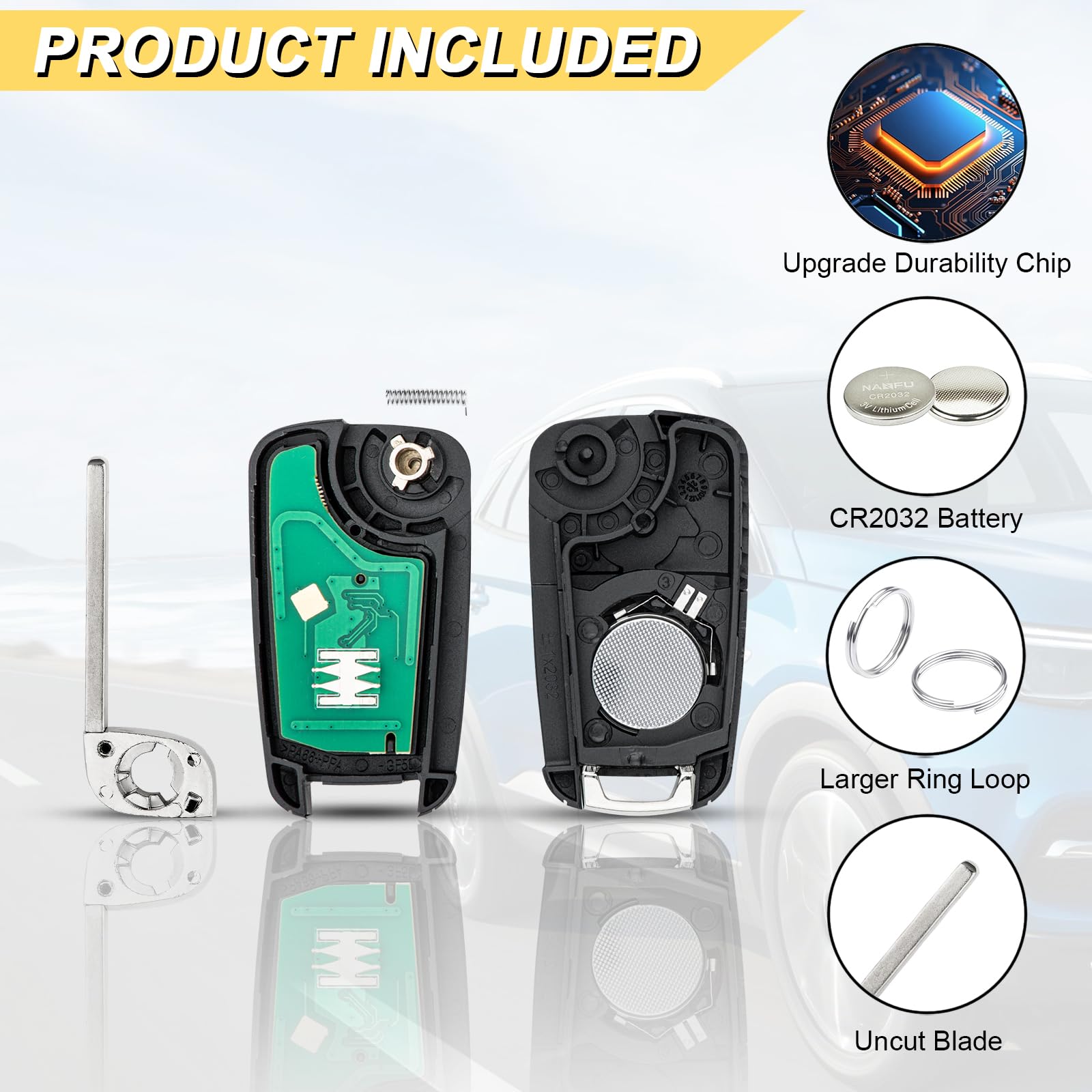 Vurkcy remote with battery preinstalled for fast setup