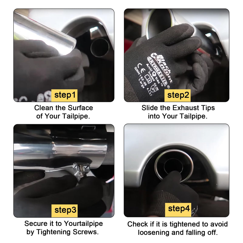 Vurkcy universal 5in exhaust fit shown on compatible systems