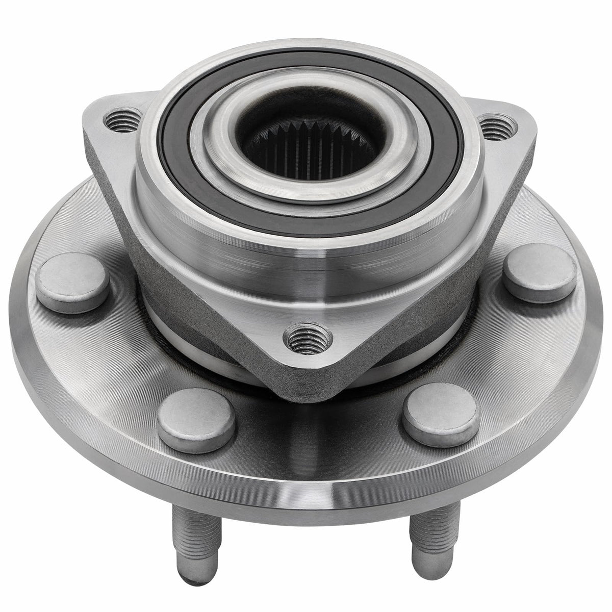 Vurkcy front wheel bearing hub assembly for stable steering and smooth ride.
