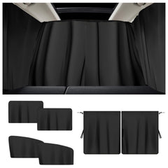 VVAG divider curtain car window shade creating private space inside the car