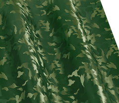 VViViD Forest Green camo wrap on non-porous surface using heat gun