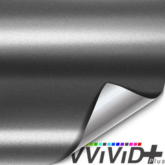VViViD charcoal matte texture close-up showing smooth wrap surface