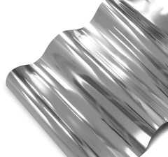VViViD chrome vinyl with air-release backing enables bubble-free installation.