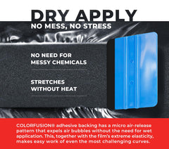VViViD ColorFusion ash-grey heat-healing enables scratch recovery with heat