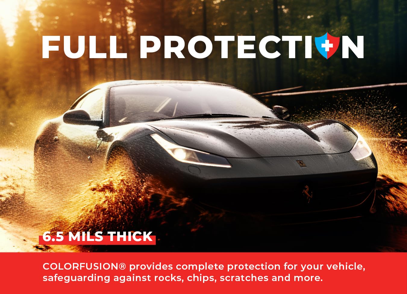VViViD ColorFusion ash-grey protective finish protects paint and gloss