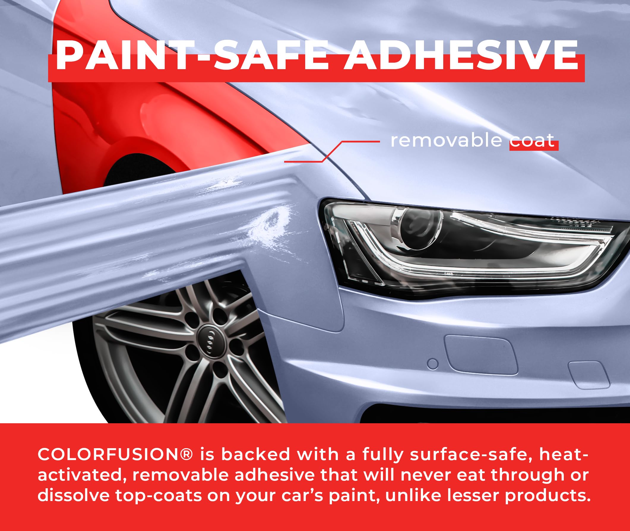VViViD ColorFusion branding-free backing for clean, professional installs.