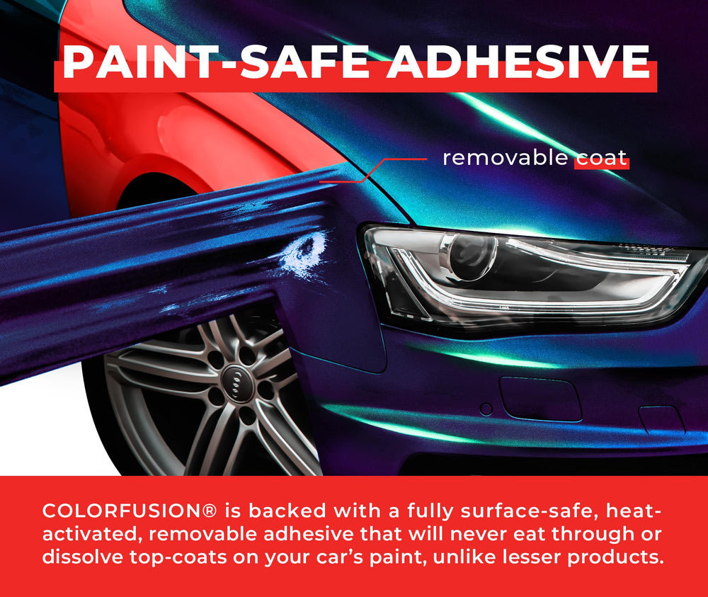 VViViD ColorFusion edge-to-edge protection on doors and hood