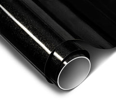VViViD ColorFusion gloss metallic black wrap roll offers durable color protection.