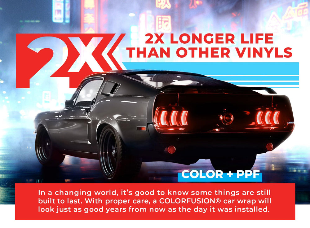 VViViD ColorFusion gloss nardo grey left door panel wrap highlights precision