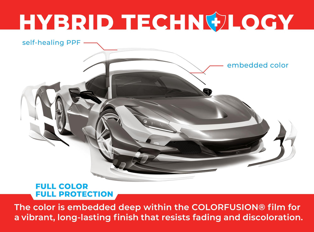 VViViD ColorFusion gloss nardo grey fender wrap enhancing color depth