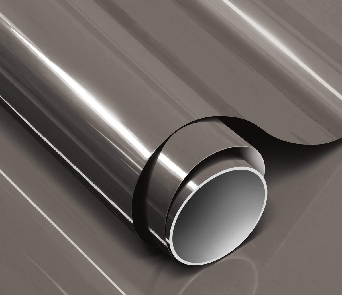 VViViD ColorFusion gloss nardo grey wrap on car panel for durable protection