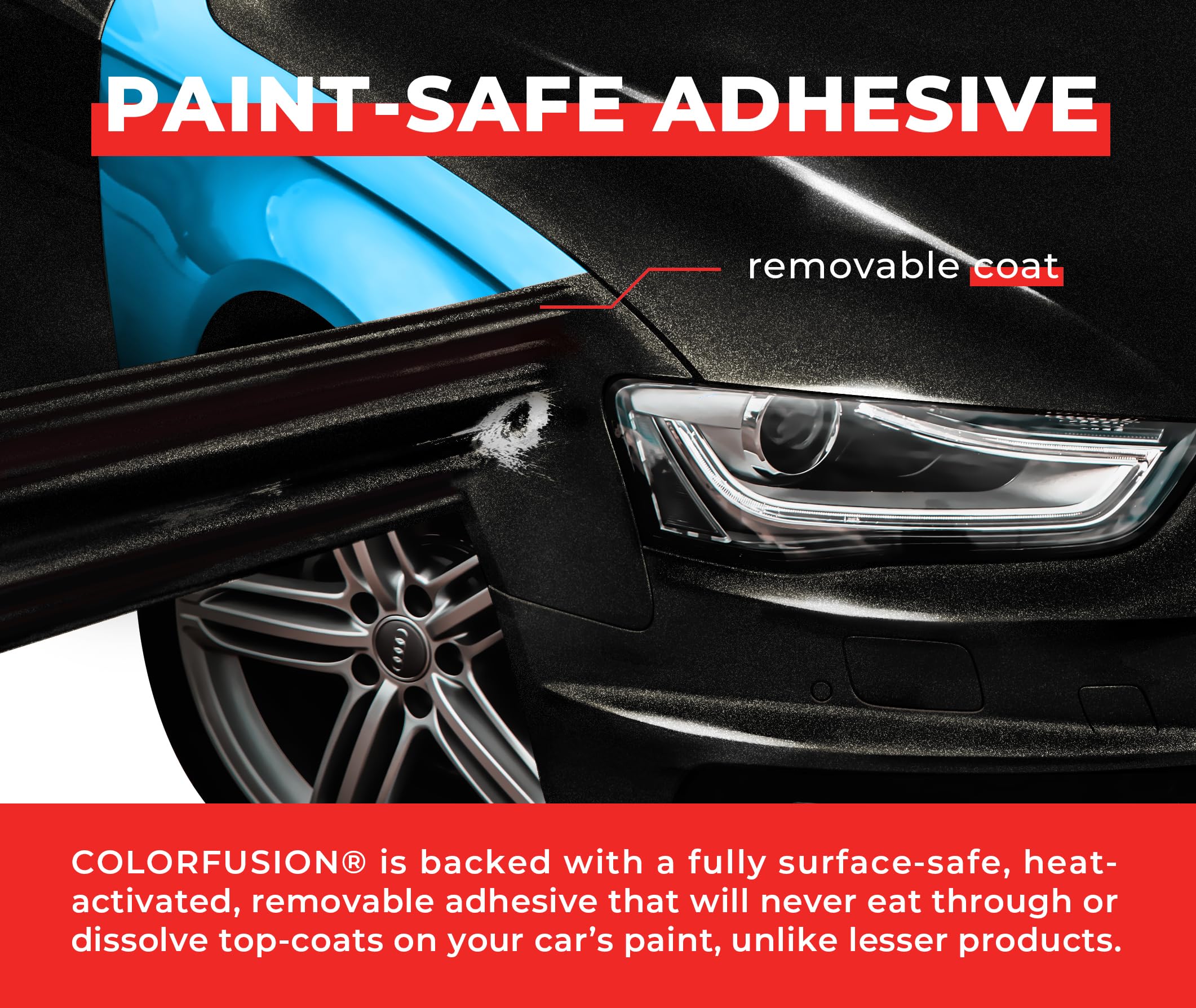 VViViD ColorFusion heat gun ease to soften and smooth the film
