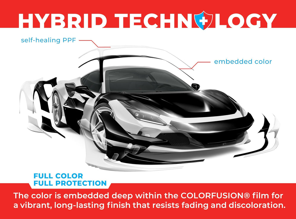 VViViD ColorFusion paint-safe adhesive remains removable without harming top coats.
