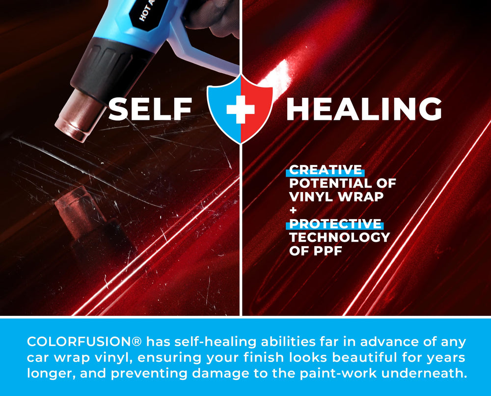 Paint-safe adhesive of ColorFusion preserves top coats during removal.