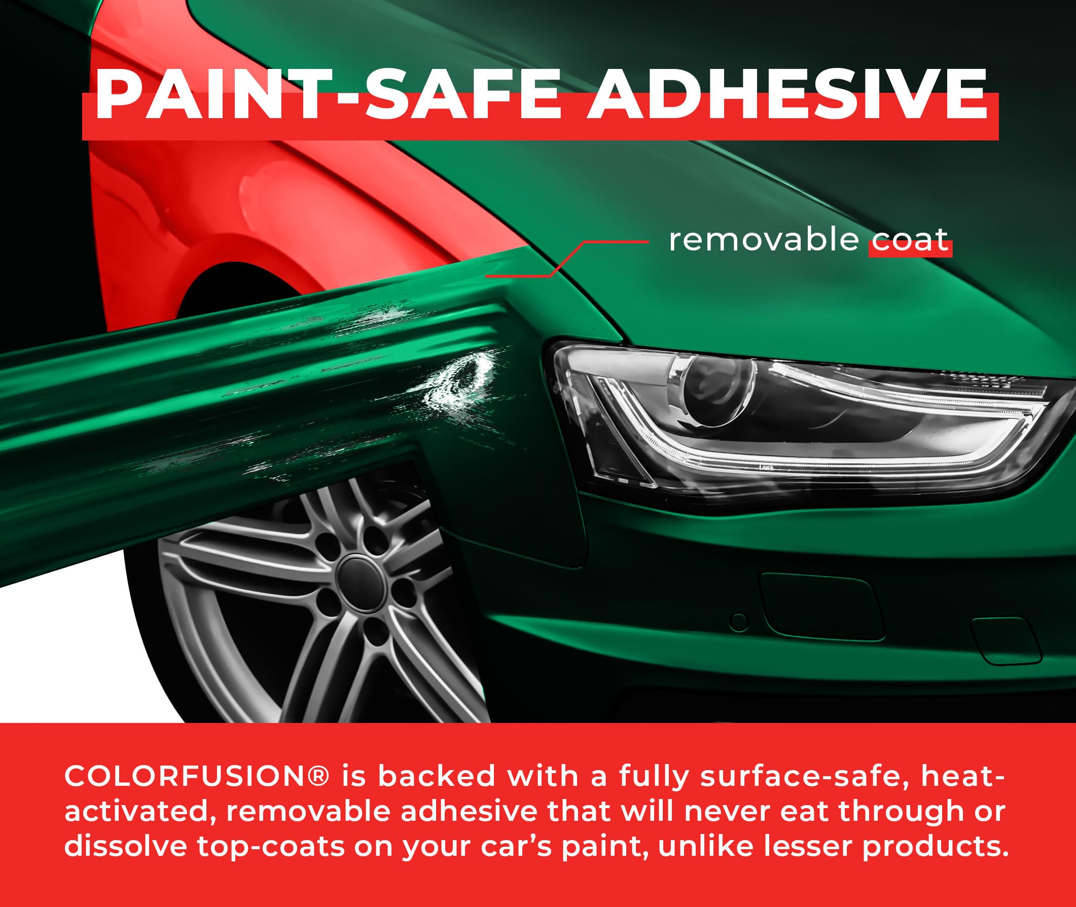 VViViD ColorFusion PPF delivers a bold satin chrome finish.