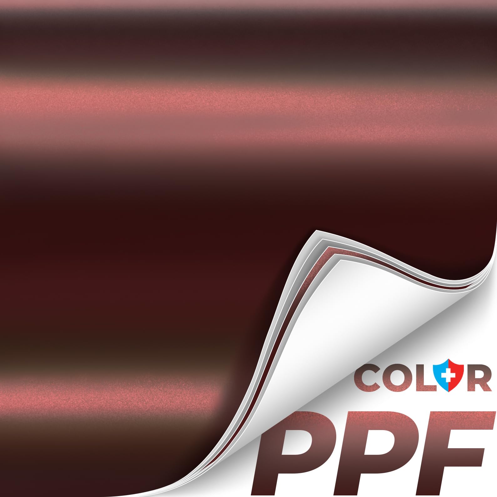 ColorFusion PPF close-up reveals deep color embedding and fading resistance.