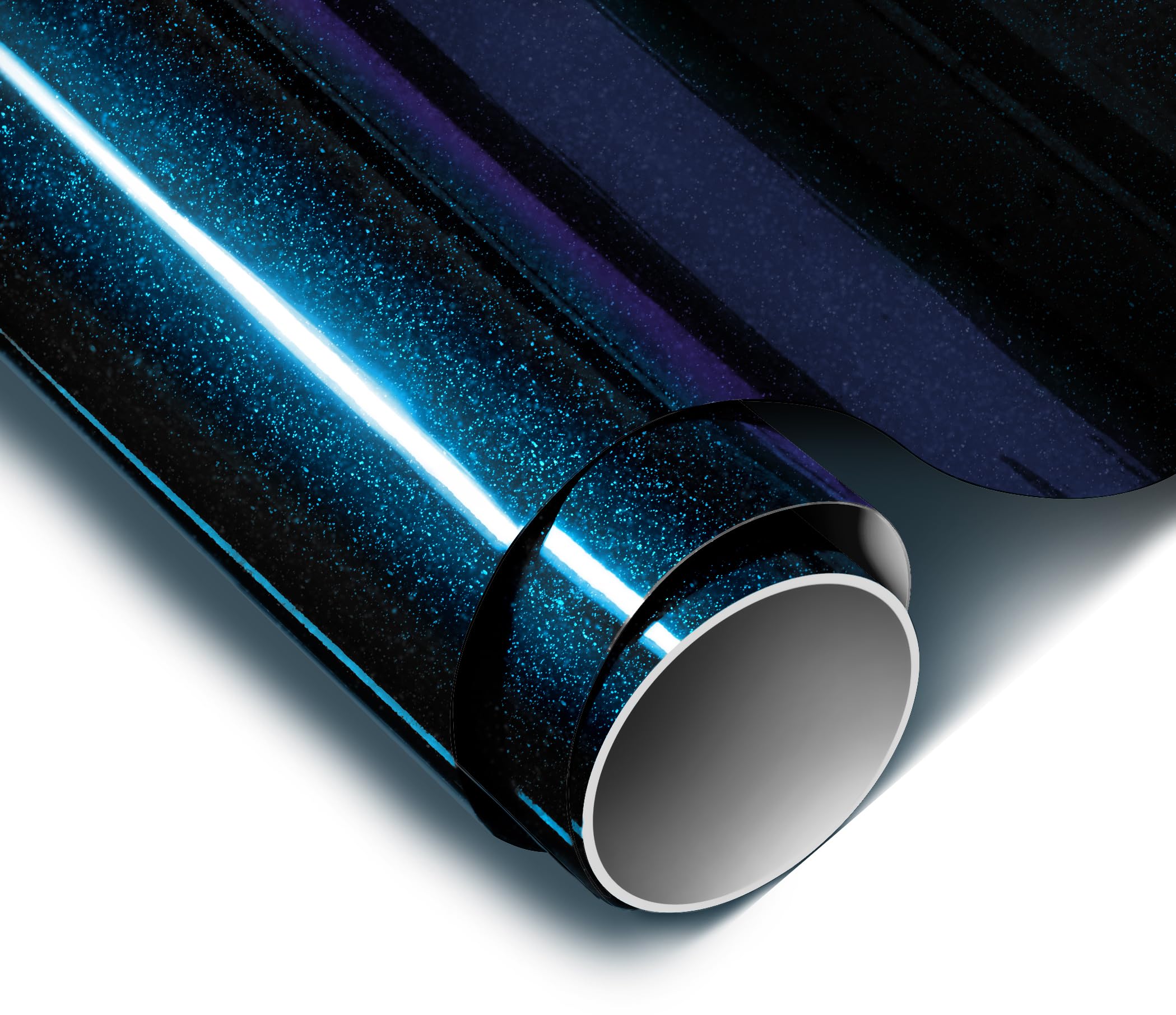 VViViD ColorFusion PPF gloss cosmic blue finish protects paint with vibrant depth