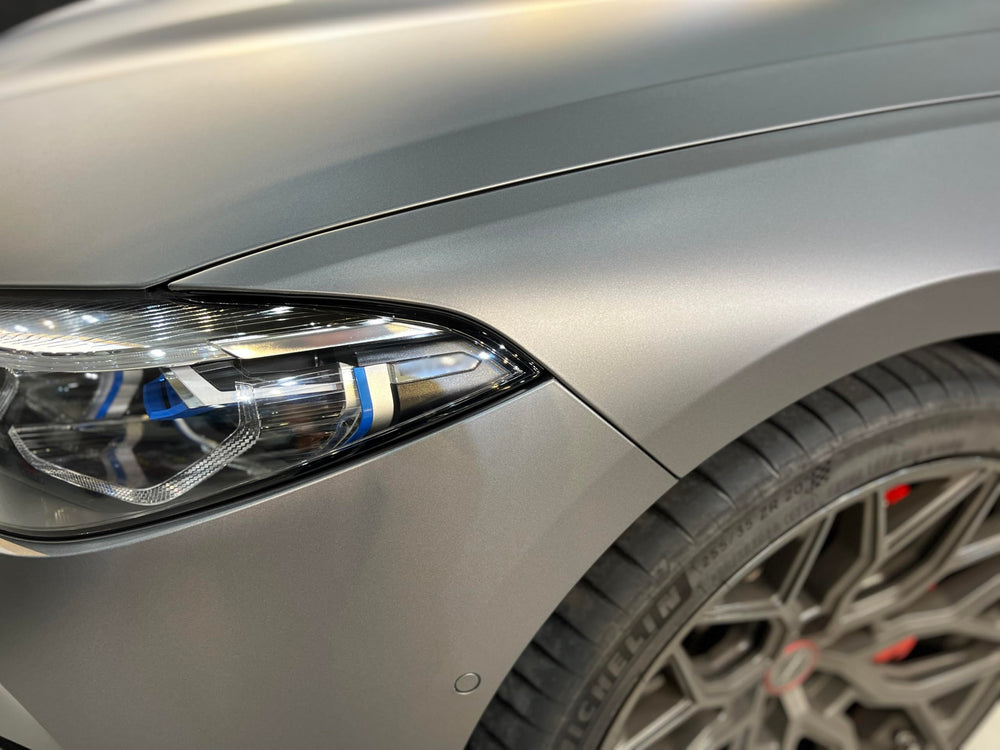 VViViD ColorFusion PPF gunmetal satin stealth roll enhances durability for daily use