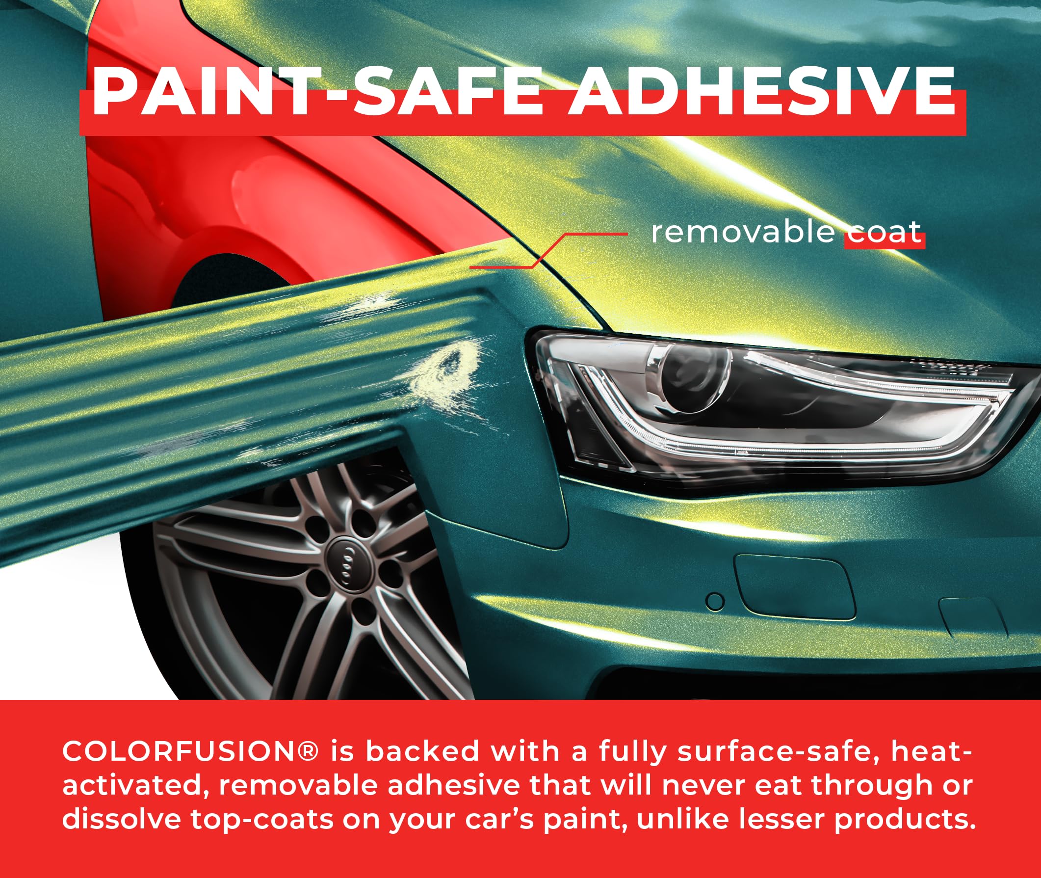 VViViD ColorFusion PPF hood protection reduces maintenance for daily drivers.
