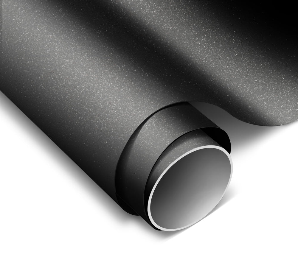 VViViD ColorFusion PPF Matte Stealth Black dry-apply roll adds durable protection and premium finish.