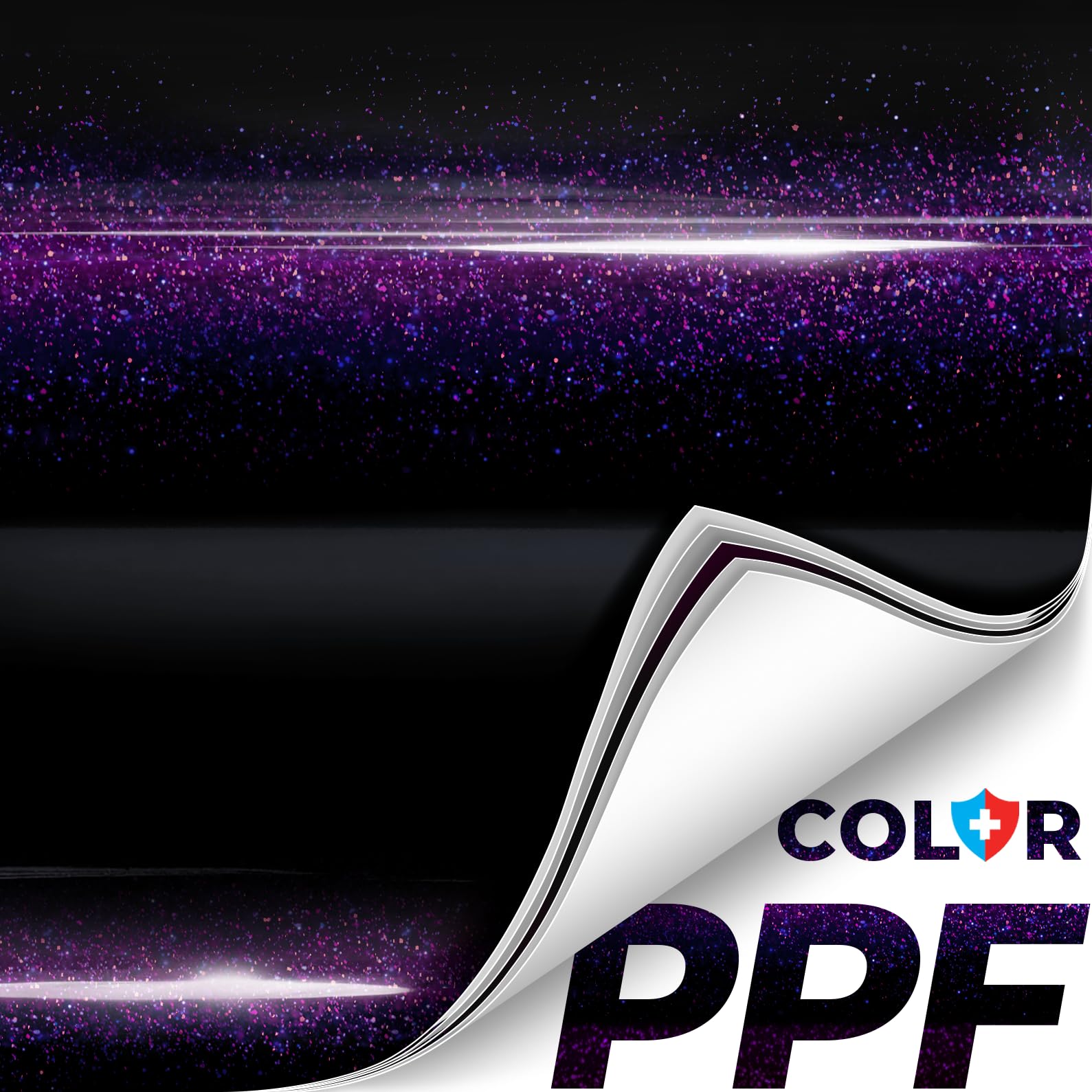 VViViD ColorFusion PPF packaging and backing for easy handling.