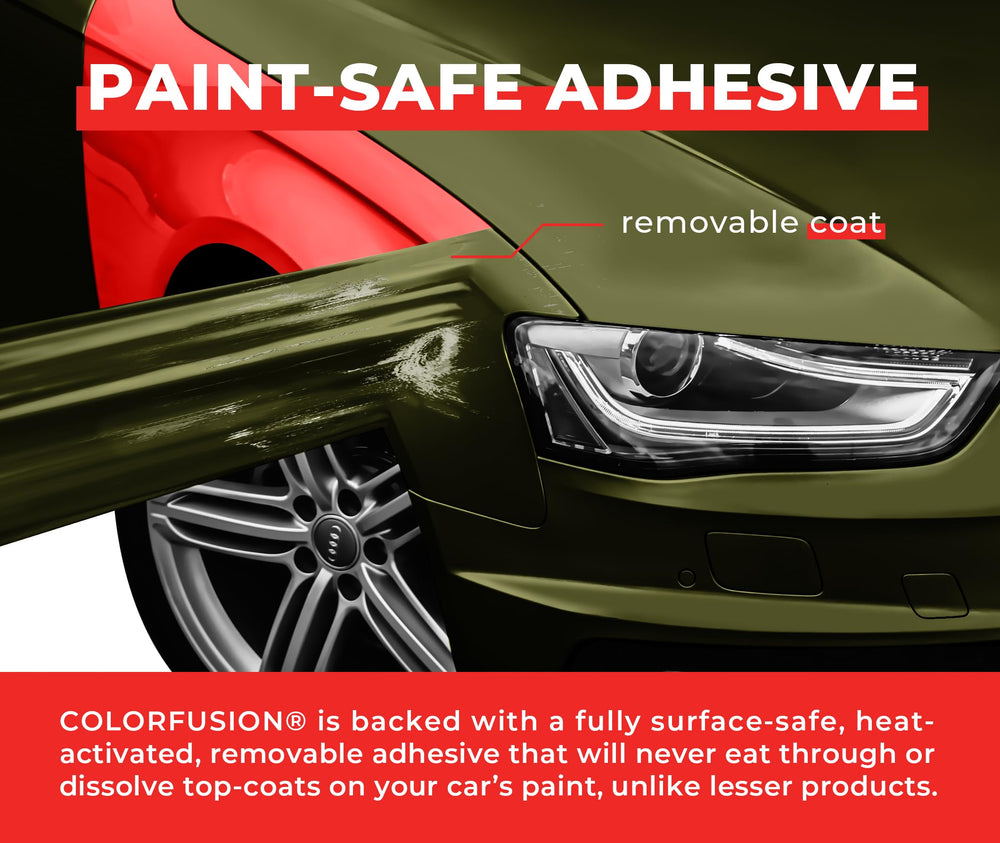 Vibrant color depth of ColorFusion PPF remains long-lasting and fade resistant.