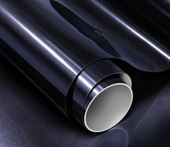 VViViD ColorFusion Storm Grey wrap roll with glossy protective finish