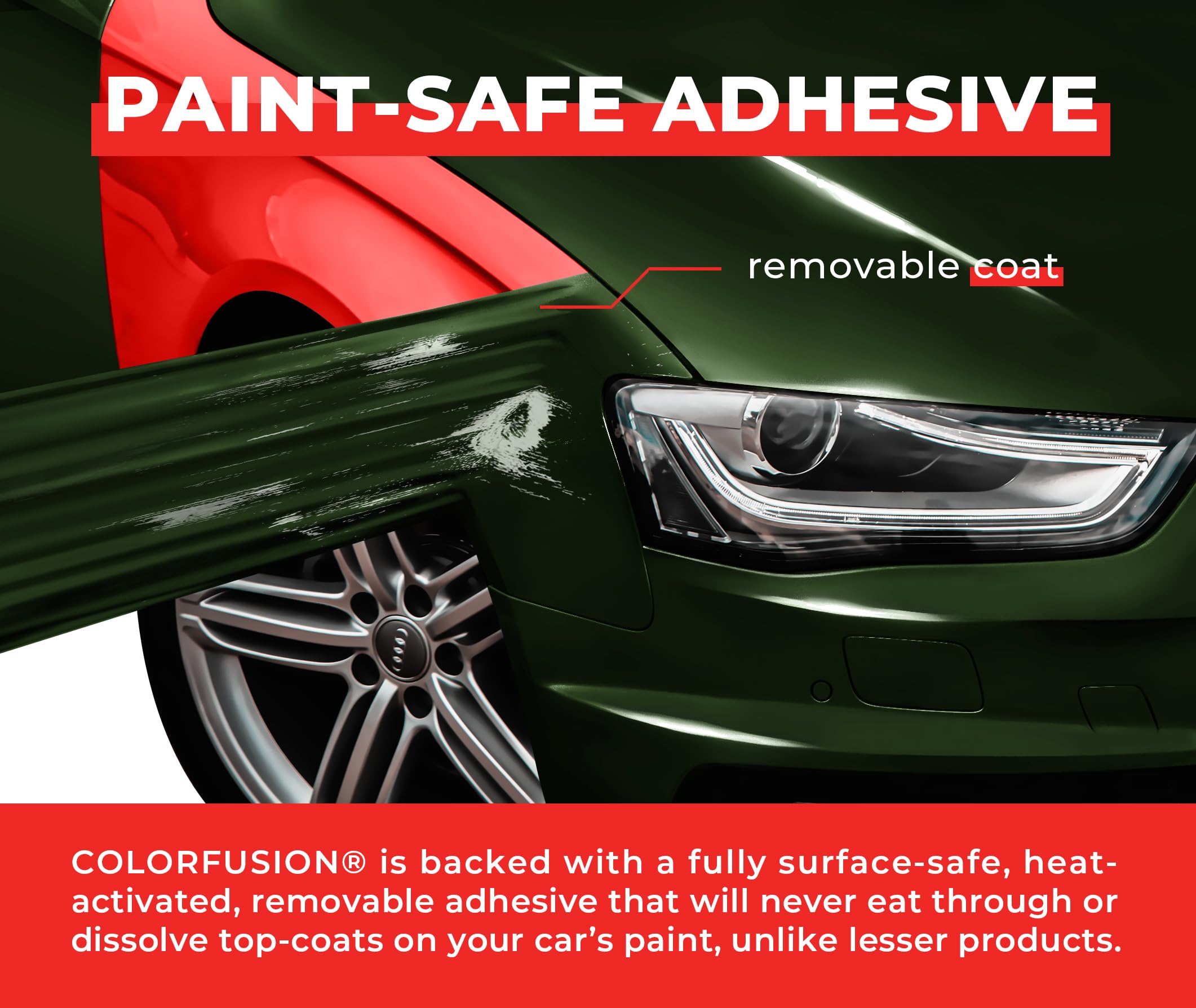 ColorFusion PPF wraps a vehicle for extended lifespan.