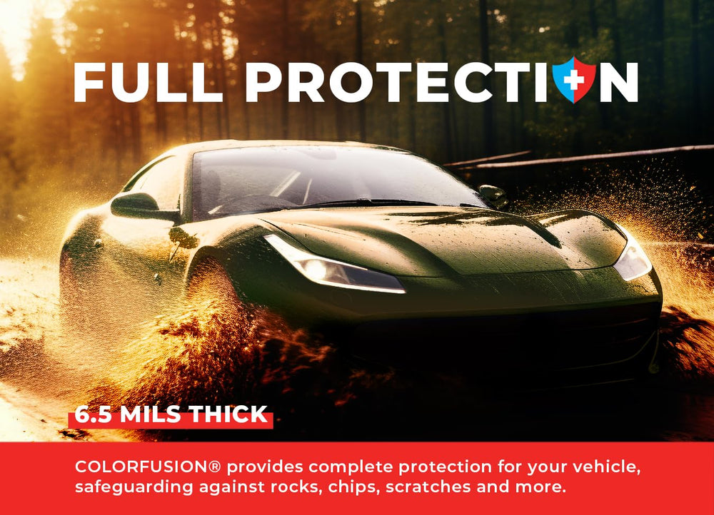 ULTRA-FINISH UV topcoat enhances gloss on ColorFusion.