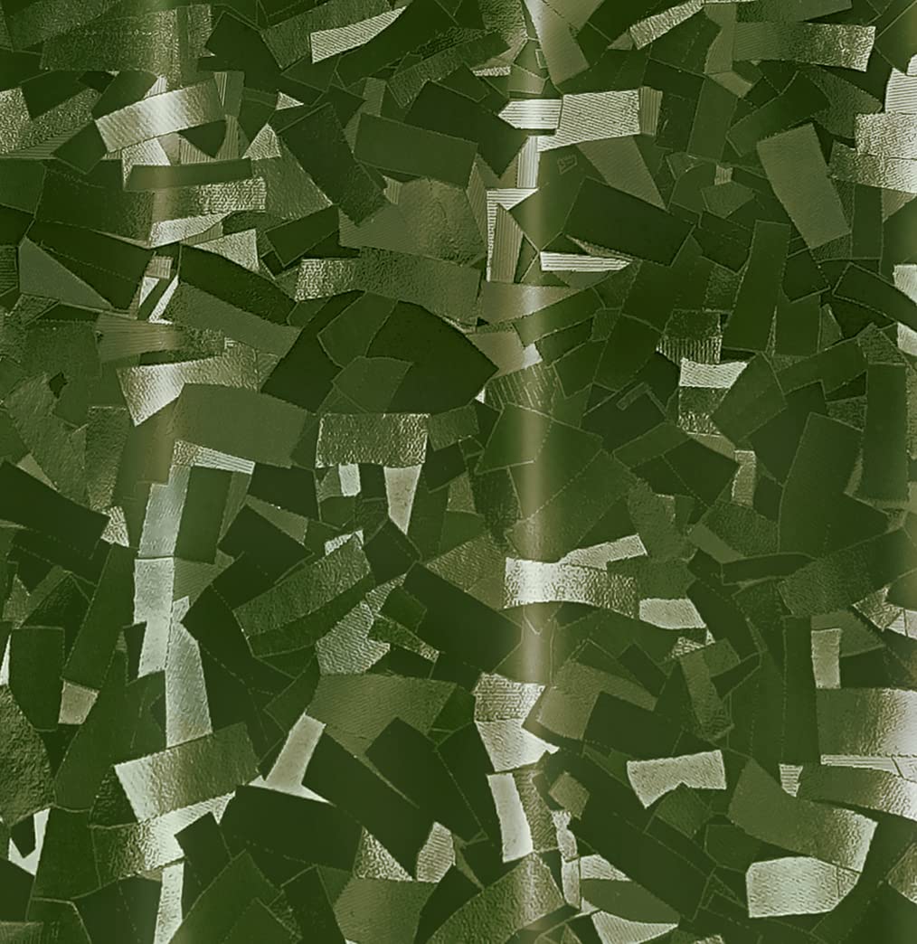 VViViD forest green carbon wrap conforms to curves for seamless coverage.