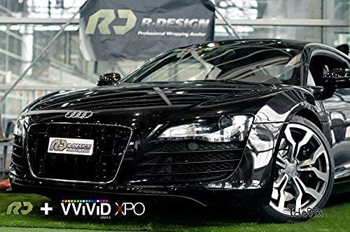 VViViD DIY friendly vehicle wrap idea suitable for motorsport and marketing