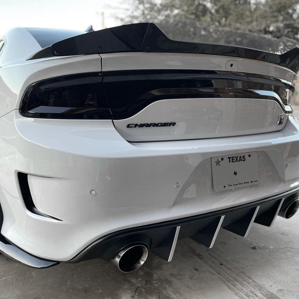 VViViD dark smoke tint adds sleek look and protection.
