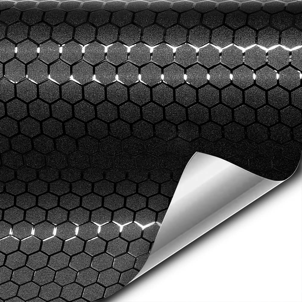 VViViD Honeycomb Matte Black edge sealer prep demonstrates durable finish and adhesion boost.