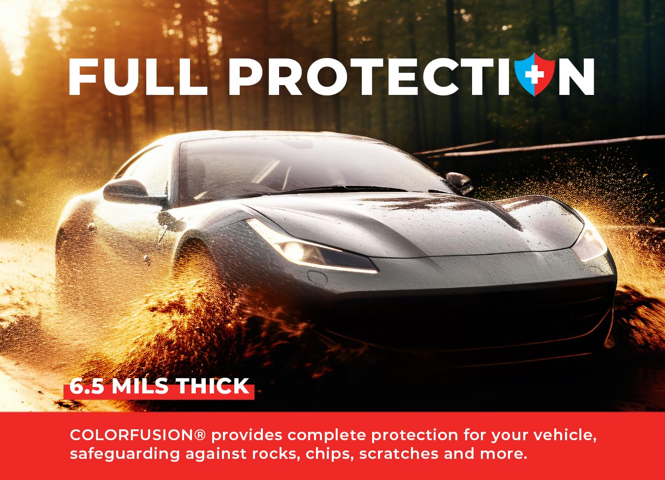 Paint-safe adhesive in ColorFusion PPF protects clear coats.
