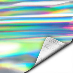 VVivid holographic film resists scratches, dirt, and water for long-lasting shine
