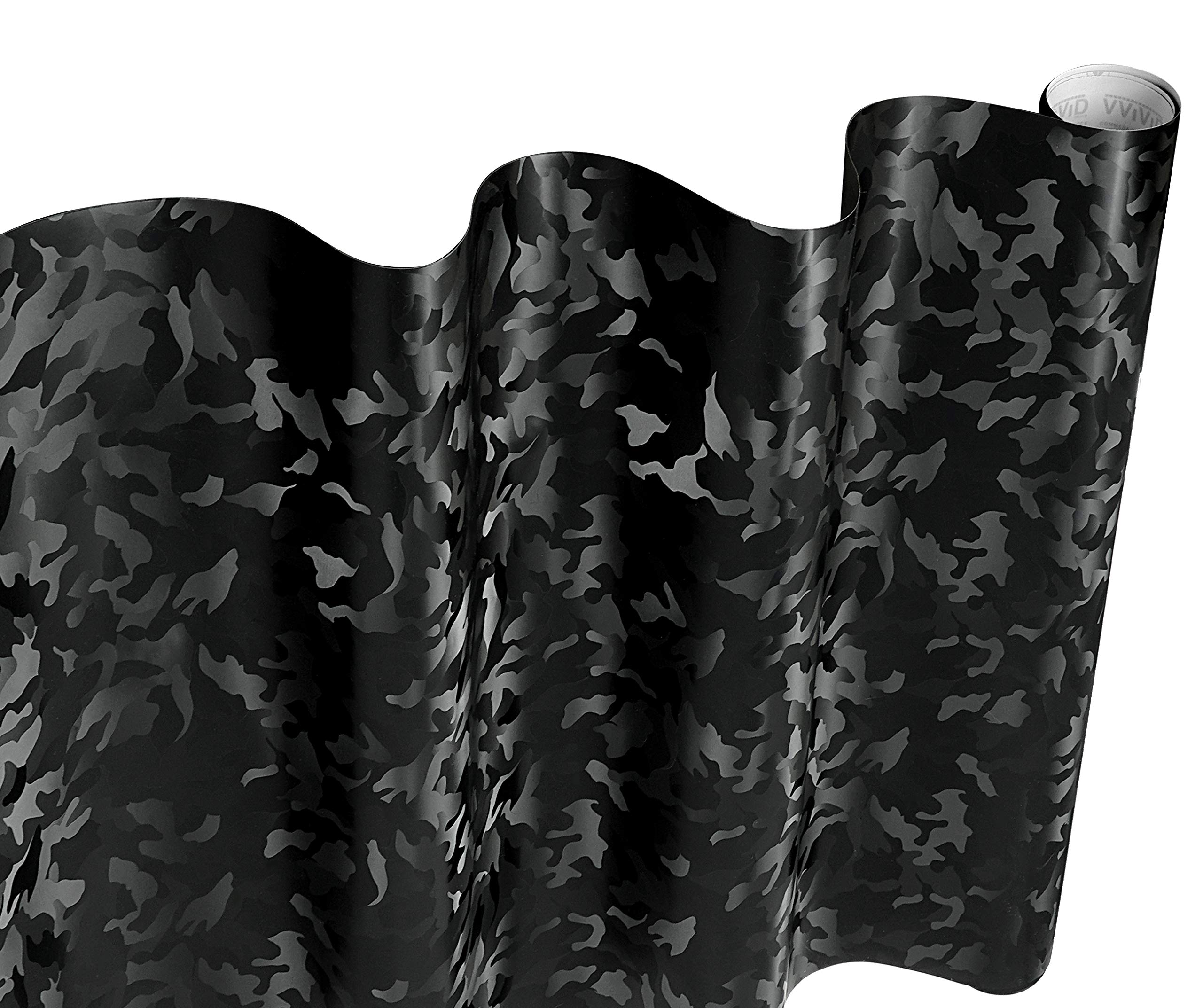 VViViD self-collapsing diamond pattern minimizes lifting and bubbling in challenging curves