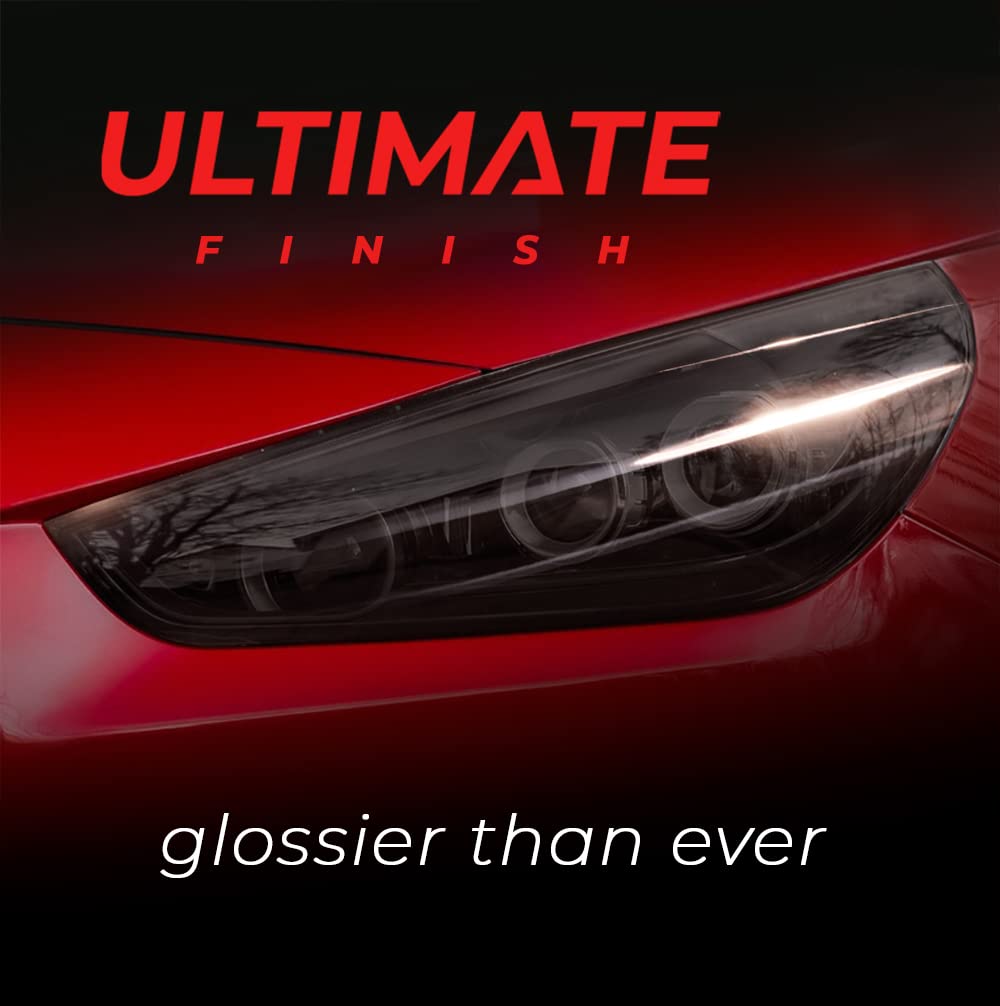 VViViD smoke headlight tint showing improved light transmission for safer nighttime driving