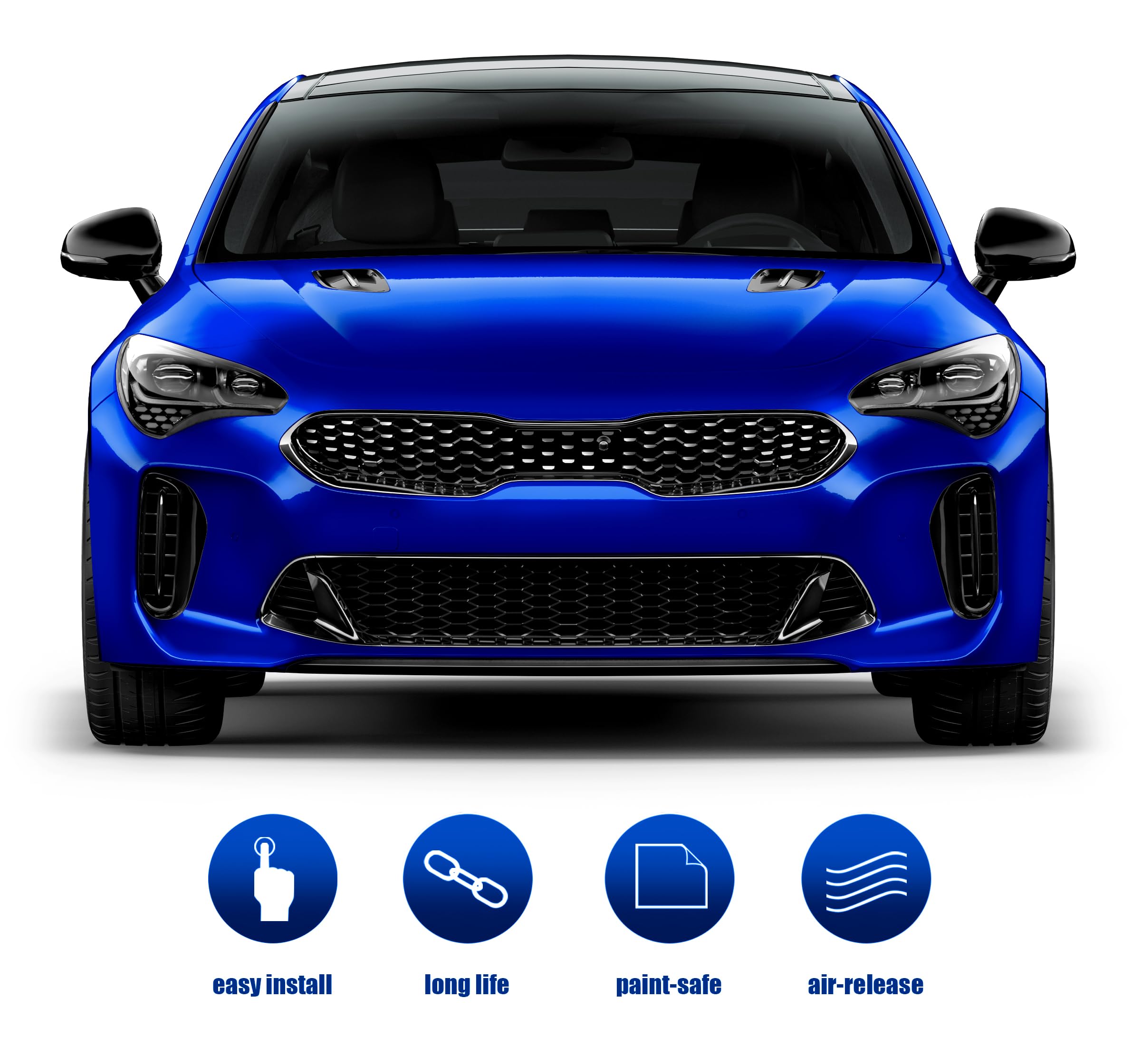 VViViD gloss liquid metal vinyl wrapping complex shapes smoothly for seamless coverage