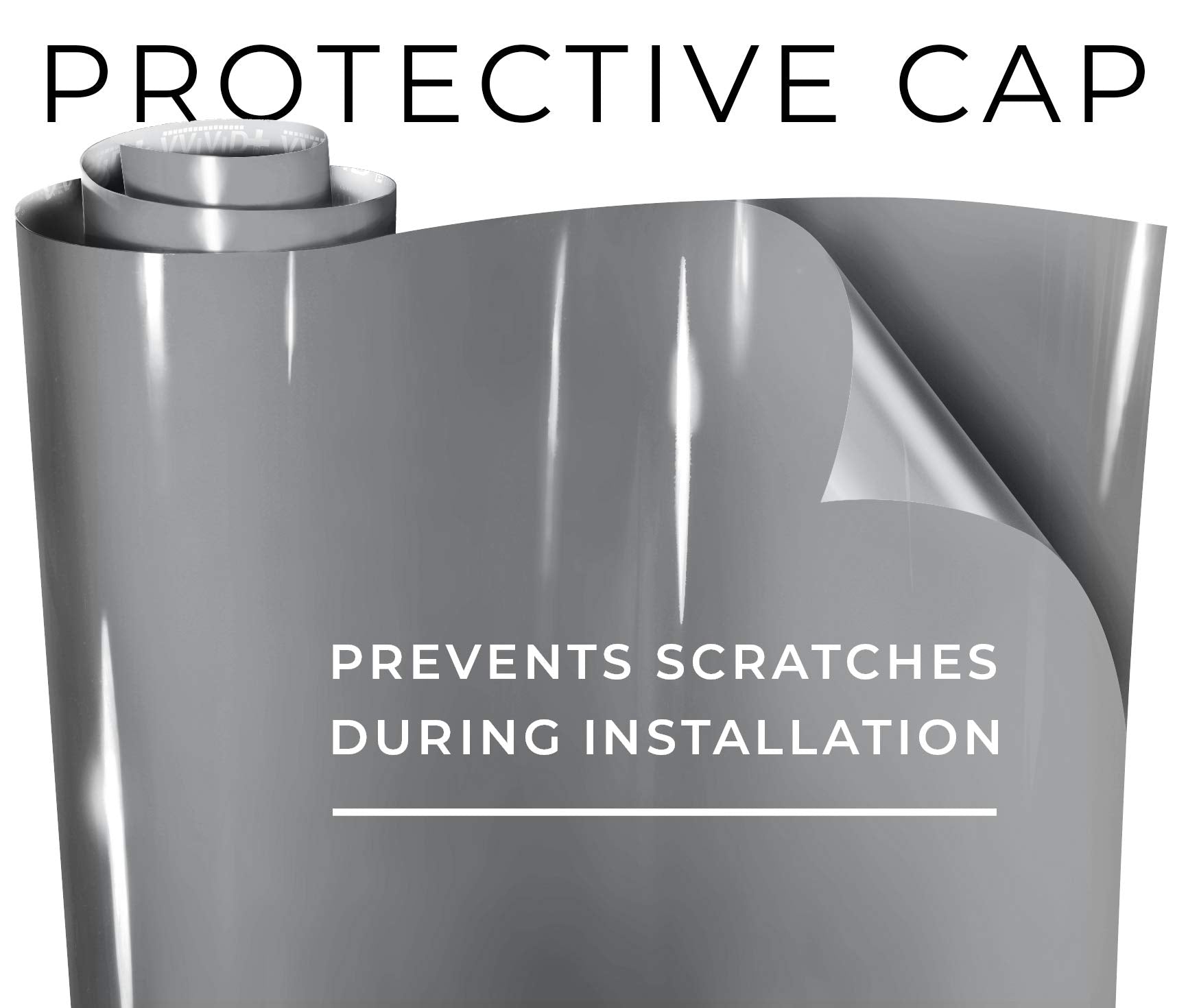 VViViD wrap applied on a car, showing seamless color transition.