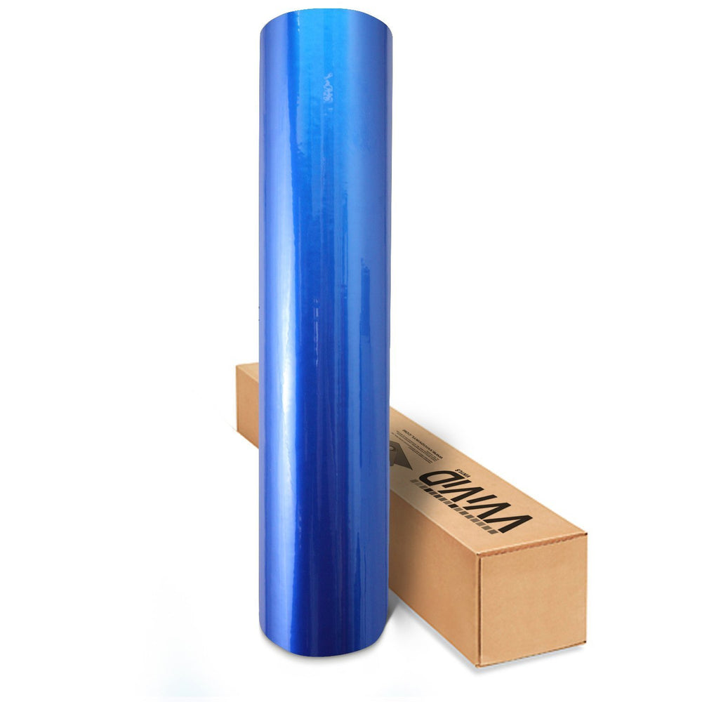Close-up of VVIVID XPO wrap adhesive application showing smooth finish