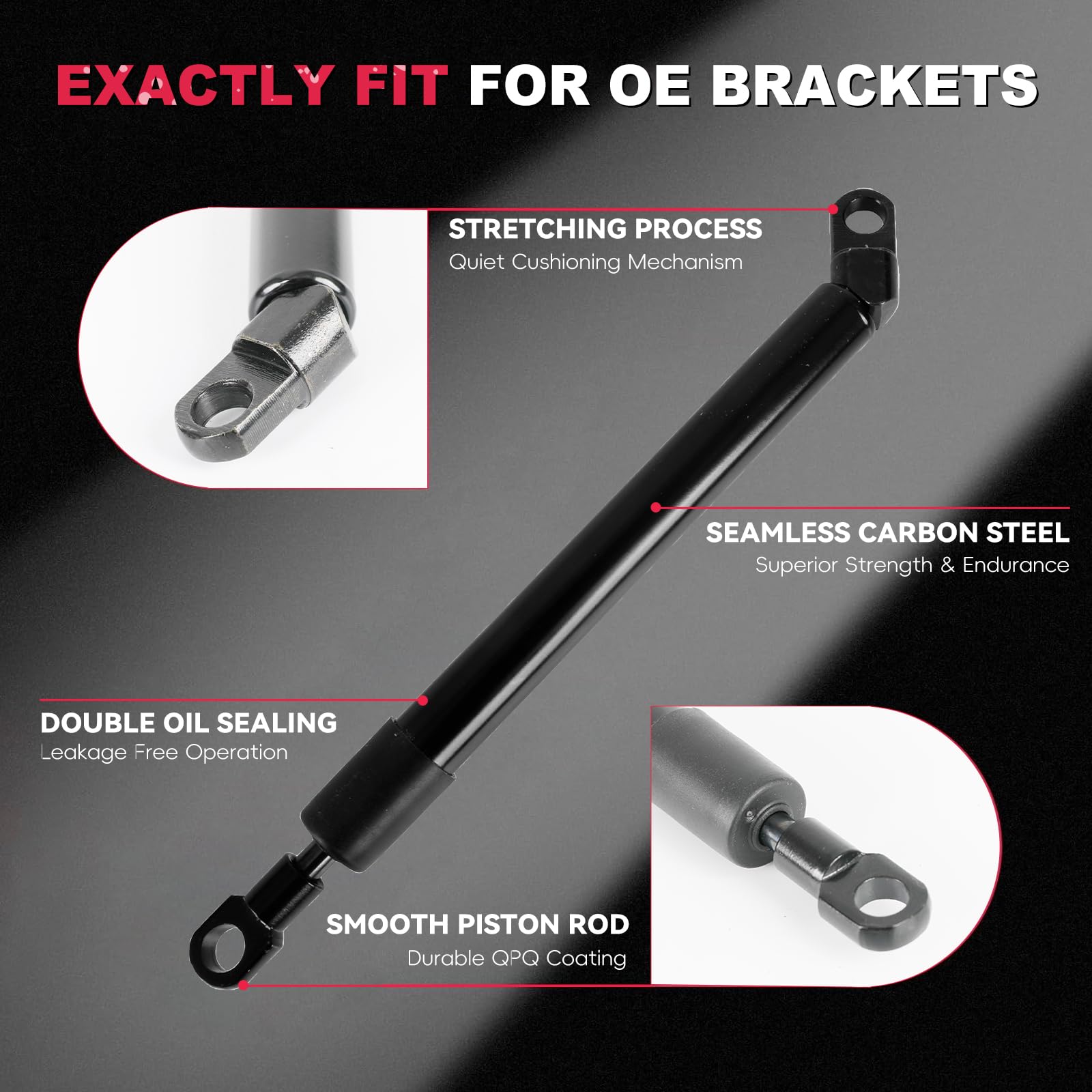 Vvwmluui precise factory-mount fitment for seamless compatibility with Tacoma tailgates.