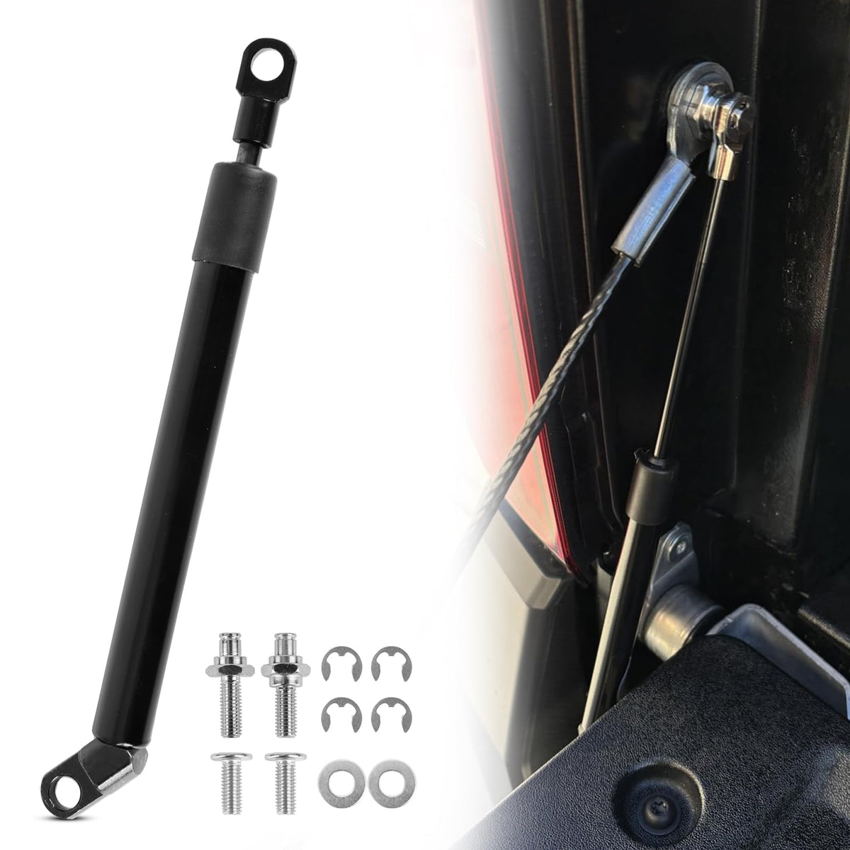 Vvwmluui tailgate assist shock with piston for Toyota Tacoma 2024–2026 enhances smooth opening.