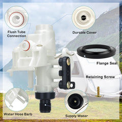 Vypart 31705 frost-resistant valve supports crack-free operation in cold RV environments.