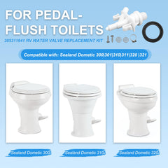 Vypart 385311658 flush ball seal creates a tight, lasting seal.