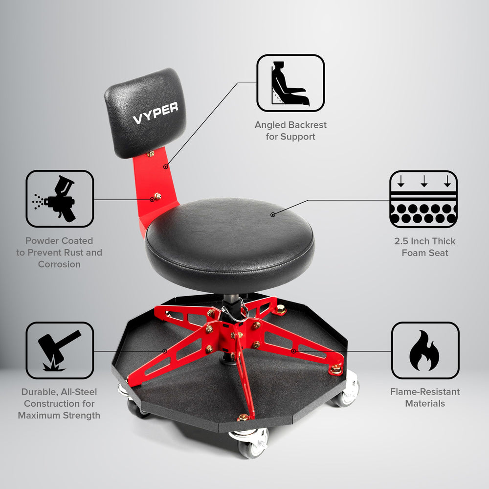 Vyper USA-made chair blends durability with ergonomic design