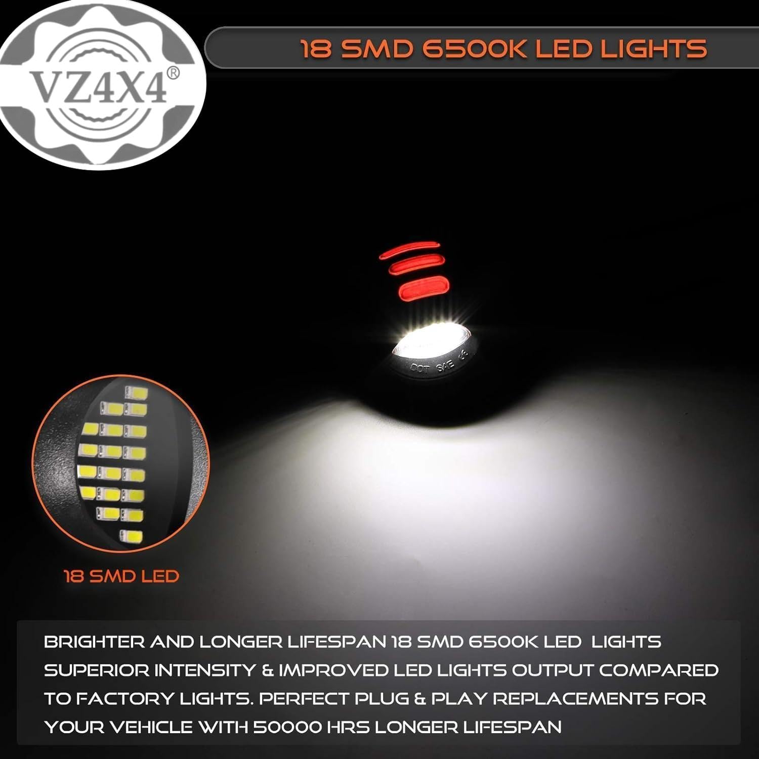 VZ4X4 durable IP66 housing protects against weather and corrosion.