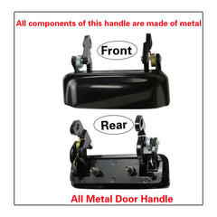 VZB door handle bolts and locking hardware for quick, secure install.