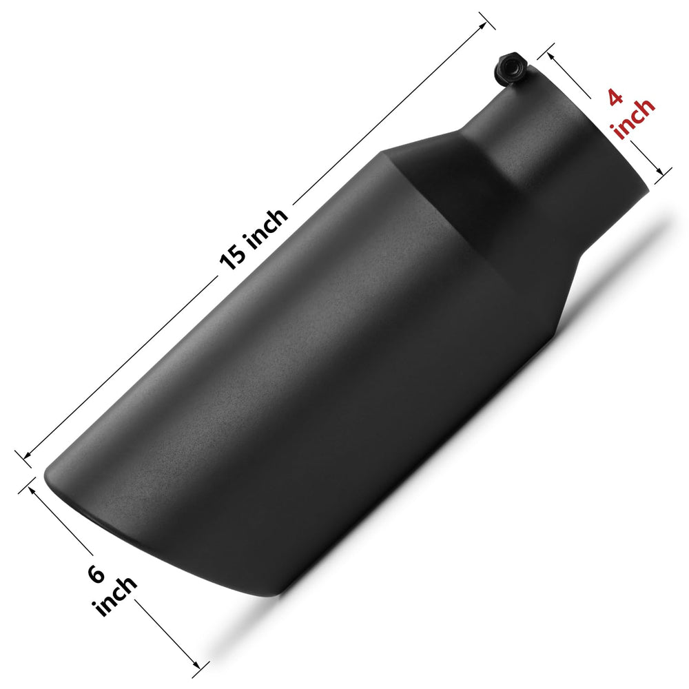 Black peel-resistant coating on the Wabuiltown exhaust tip